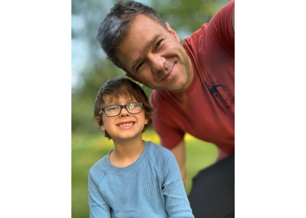 Captain Cody with his son Ezra